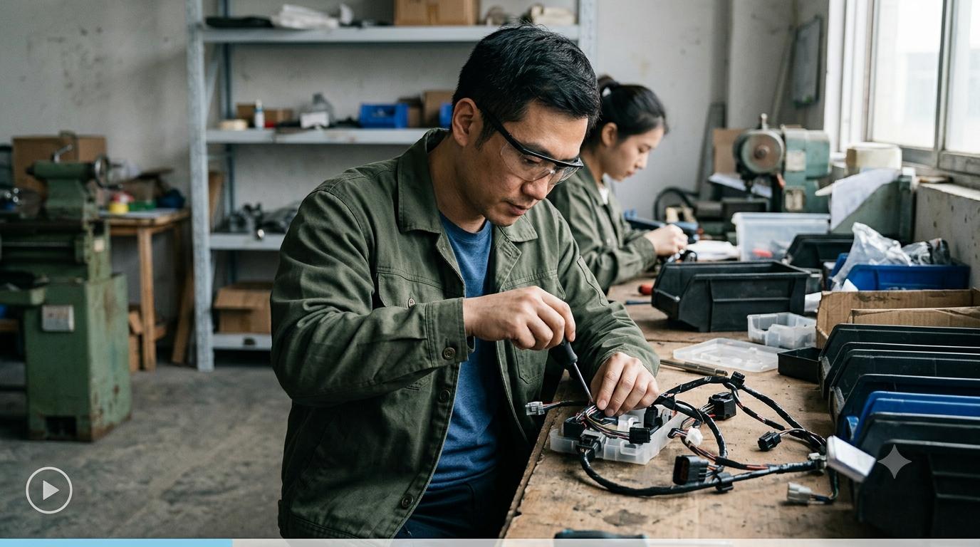 AI video for training — workshop fabrication
